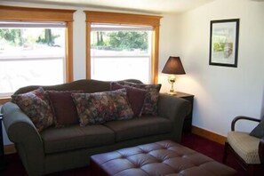 TV, fireplace, DVD player