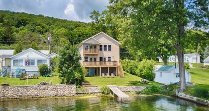 Heart of Honeoye: "Modern Honeoye Lakefront Getaway!"
