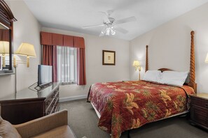 5 bedrooms, iron/ironing board, Internet, bed sheets