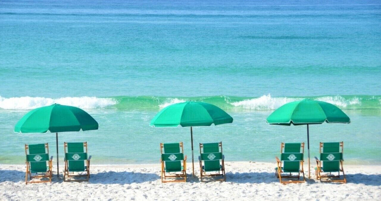 On the beach