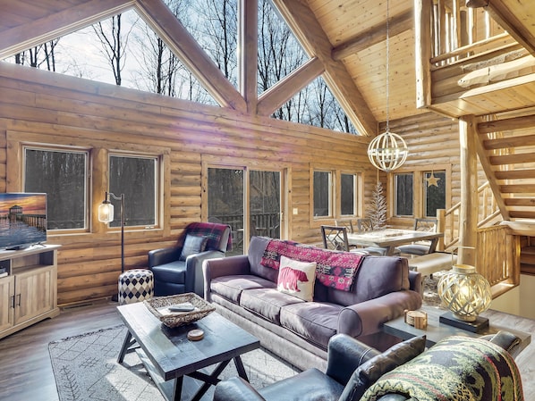 TV, fireplace, DVD player