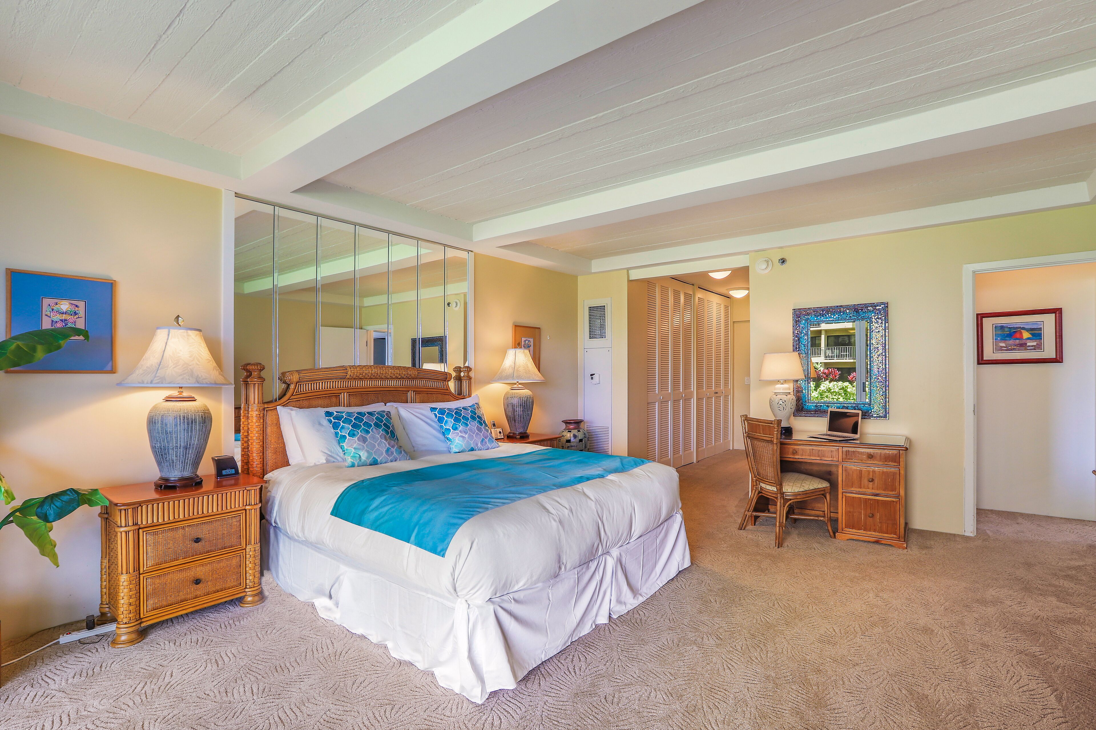 2 bedrooms, iron/ironing board, travel crib, free WiFi