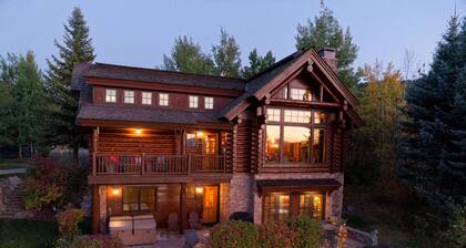 Dragonfly Cabin Luxury in Teton Springs, Victor ID w/ A/C, Hot Tub, High Tech