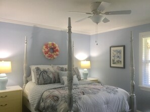 2 makuuhuonetta, ilmainen Wi-Fi, vuodevaatteet, pääsy pyörätuolilla