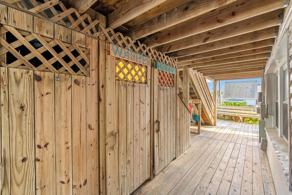 Enceinte de l’hébergement