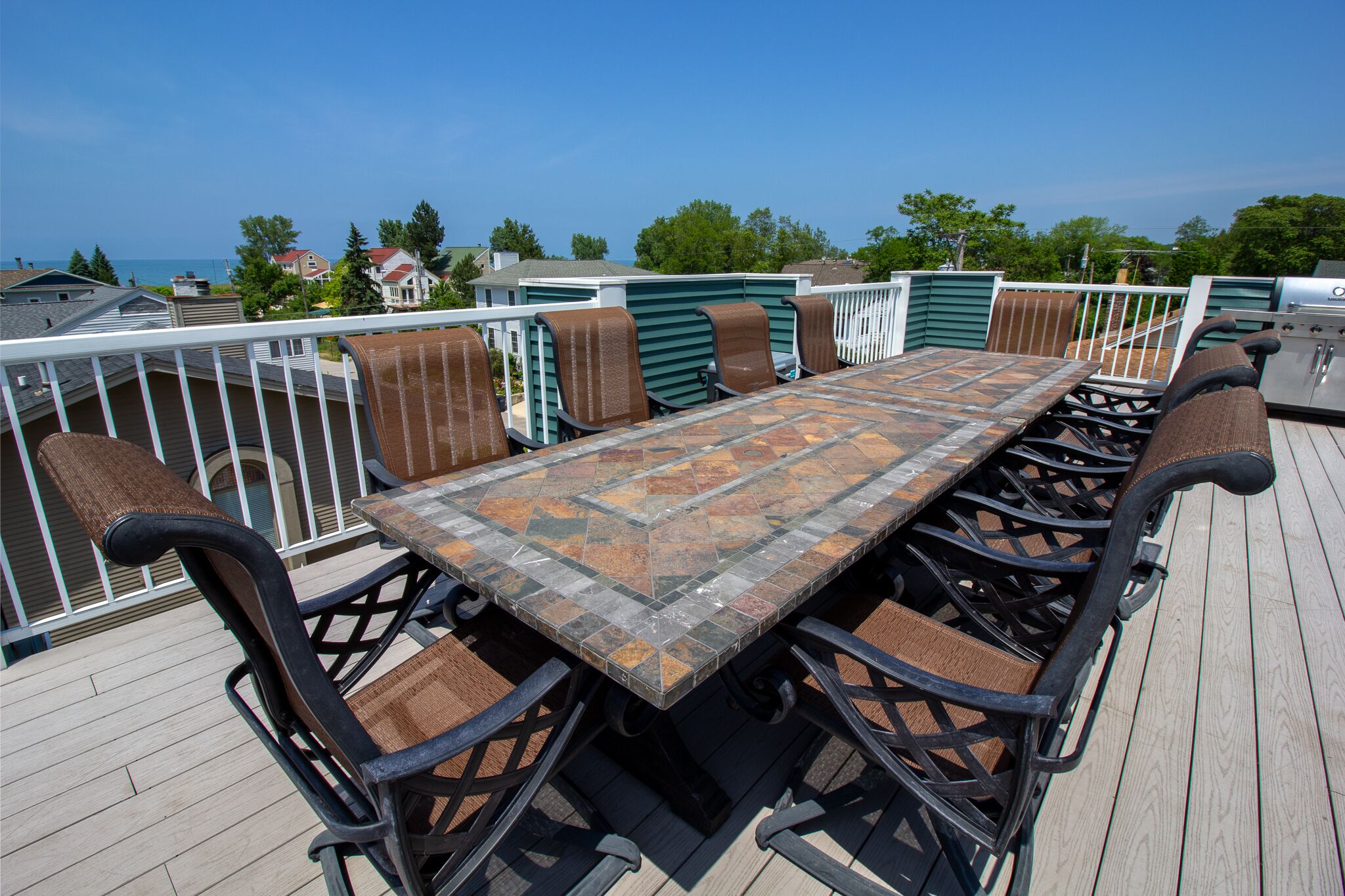 Spectacular Rooftop Deck with Lake Michigan Views - Sleeps 20