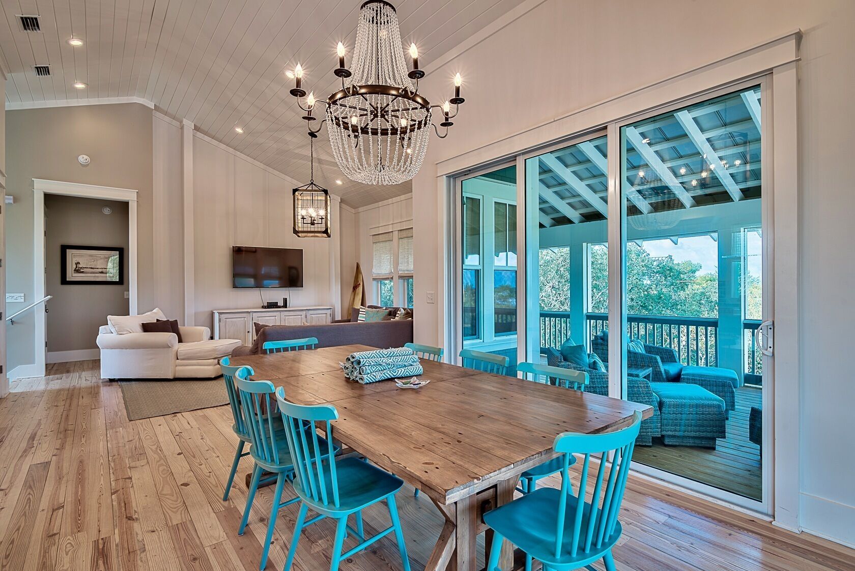 Fall Availability! "Sea Glass" 2 Primary Suites. Elevator. Bikes. Treetop Gulf Views!