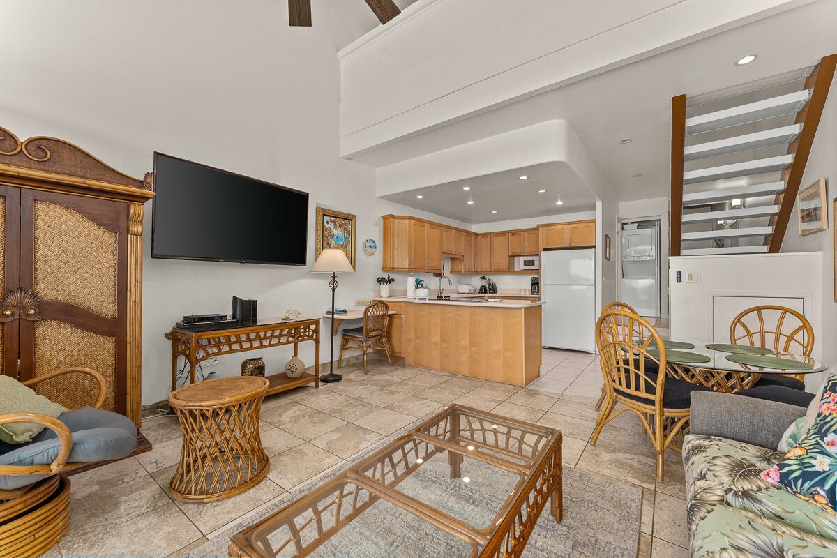 TV, DVD player, books