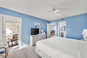 Iron/ironing board, free WiFi, bed sheets - "Tranquility on the Emerald Coast: Bright and Airy Beachfront Condo (221)" (Destin)