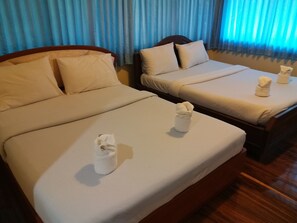 Family Quadruple Room | 折叠床/加床（额外收费）、免费 WiFi