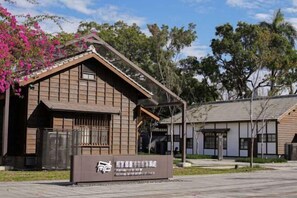 Vue depuis l’hébergement