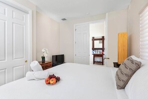 4 bedrooms, iron/ironing board, travel crib, WiFi