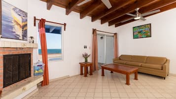 TV, DVD player, stereo