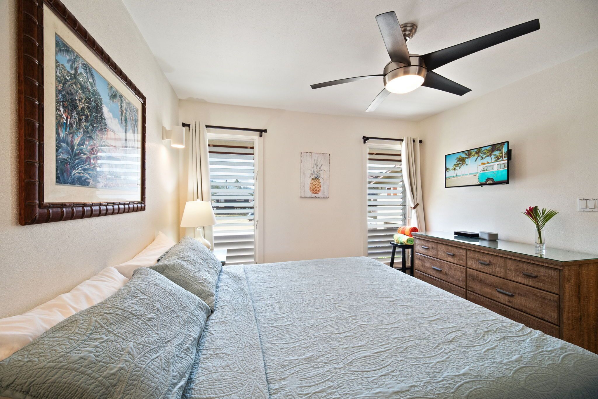 2 bedrooms, iron/ironing board, free WiFi, bed sheets