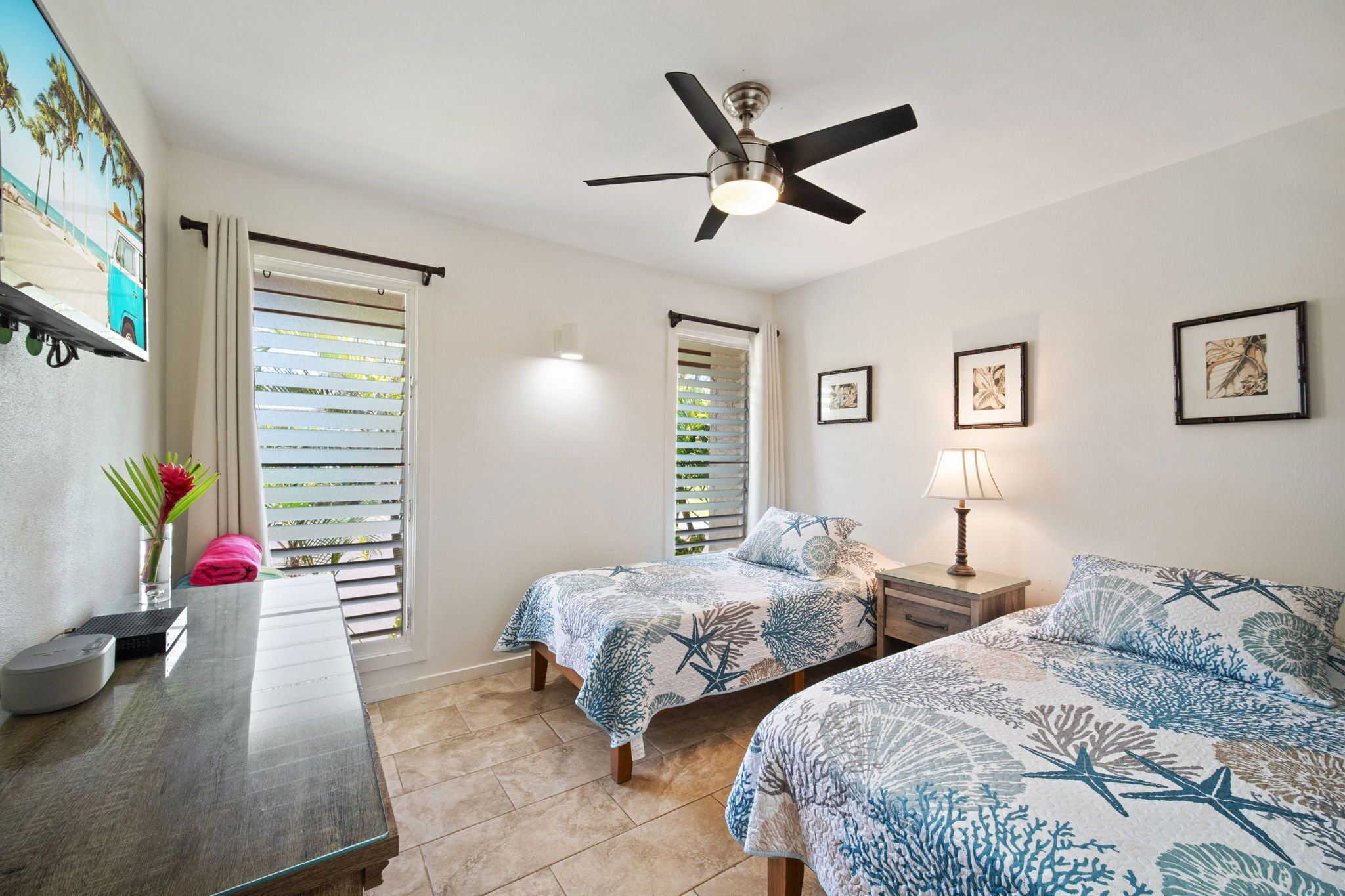 2 bedrooms, iron/ironing board, free WiFi, bed sheets