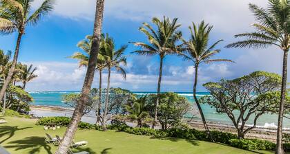 Kapaa Shore Resort A207, Oceanfront, 2nd Floor, Cal King Bed, Wifi, AC