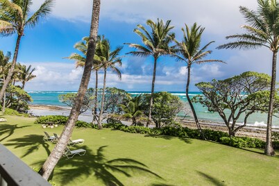 Kapaa Shore Resort # 207, frente al mar, segundo piso, nueva cama King Cal, Wifi