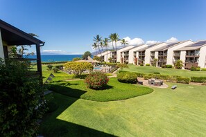 Property grounds - Hale Kamaole 266 Second floor condo, easy access to best beach on Maui! (Kihei)