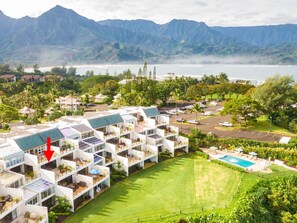 Exterior - Pu'u Poa #305: 2 Bdrm/2 bath Direct Ocean & Sunset Views. Whale Watching! (Princeville)