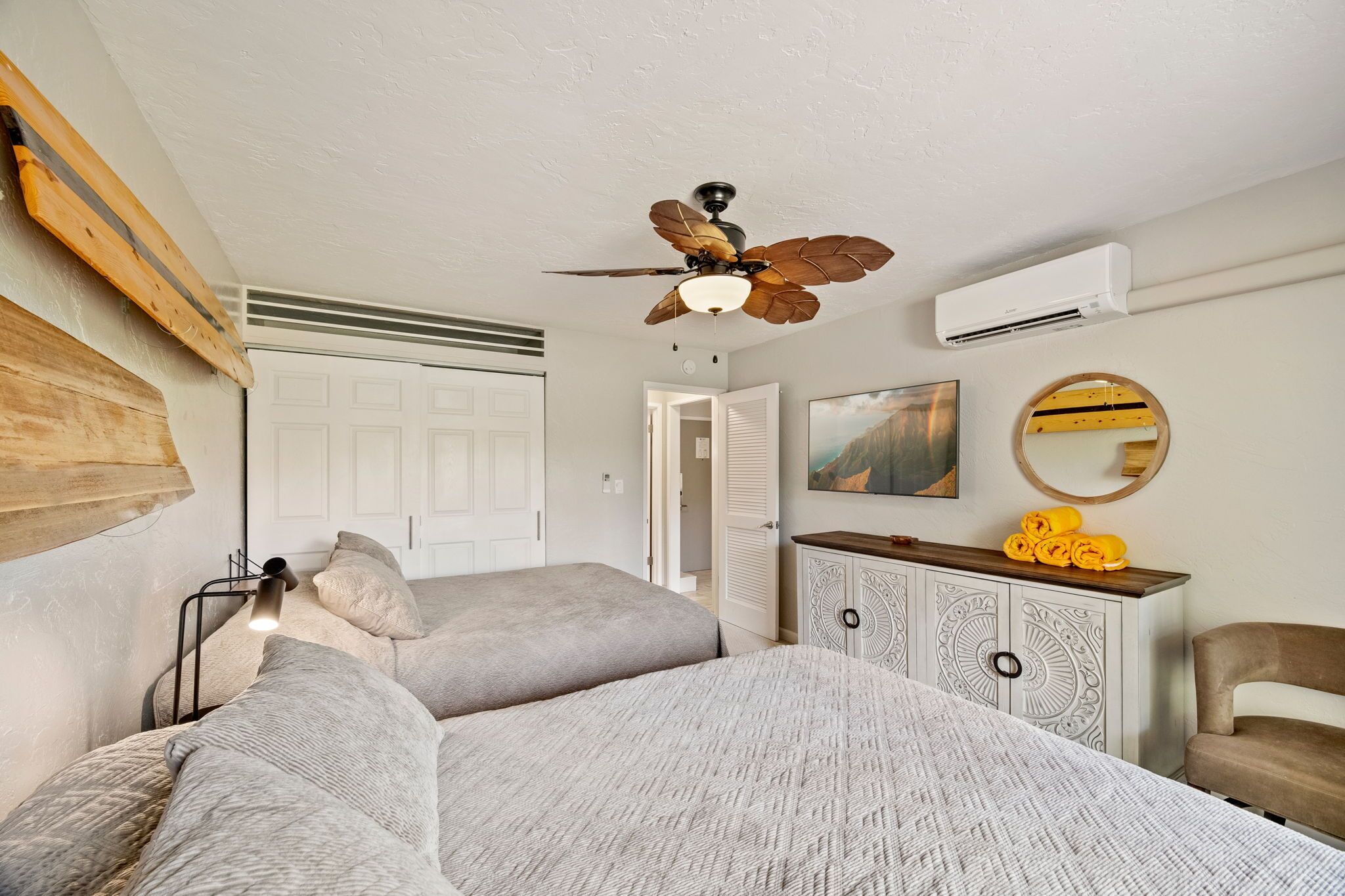 1 bedroom, iron/ironing board, travel crib, free WiFi