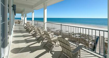Morning Breeze by GSVR | Fabulous Beachfront Home w/ Pool & Elevator + FREE Activities/Golf