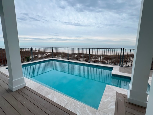 Morning Breeze by GSVR | Fabulous Beachfront Home w/ Pool & Elevator + FREE Activities/Golf