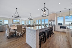Dining - Morning Breeze by GSVR | Fabulous Beachfront Home w/ Pool & Elevator + FREE Activities/Golf (Gulf Shores)