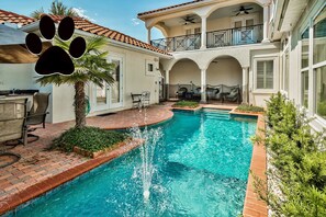 A heated pool - Home, Guest House-Pool-2 Golf Cart-Close 2 Beach (Destin)
