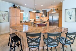 Fridge, microwave, oven, stovetop - Home, Guest House-Pool-2 Golf Cart-Close 2 Beach (Destin)