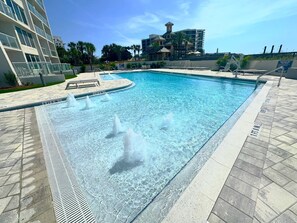 Beheizter Pool