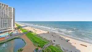 A beachfront hotel with a pool, beach access, and ocean views. - Family fun with amazing amenities + Free Attraction Tickets! (Myrtle Beach)