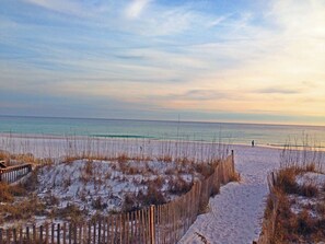 Beach nearby