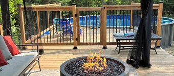 15 min from the Mont Tremblant Ski Hills, Perfect for Families and Friends !