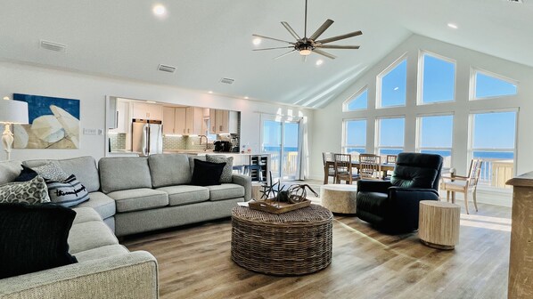 Smart TV, DVD player, stereo