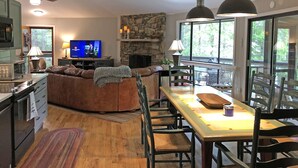 Interior - Lakefront Home at Rumbling Bald | 4BR, Game Room, Fire Pit (Lake Lure)