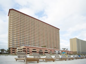 Exterior - Renovated Master Gulf View Free Beach Chairs! Free Golf & Activities Daily! (Panama City Beach)