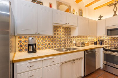 Tres Puertas is located downtown Santa Fe!