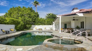 Beheizter Pool