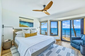 4 bedrooms, iron/ironing board, free WiFi, bed sheets - Easy Accessible Oceanfront Luxury Townhome in Puamana (Lahaina)