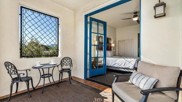 Desk, iron/ironing board, travel crib, WiFi