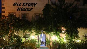 Front of property – evening/night