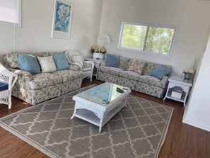 Smart TV, DVD player, toys, books