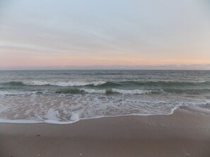 On the beach