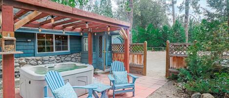 Bain à remous extérieur