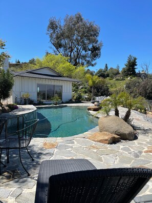 Außenpool, beheizter Pool