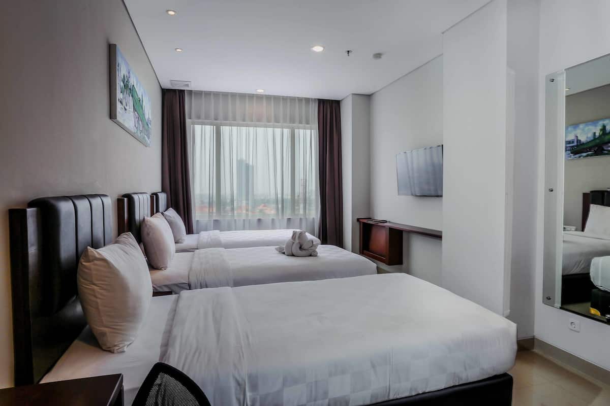 Triple Room, 3 Single Beds