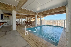 Piscine chauffée