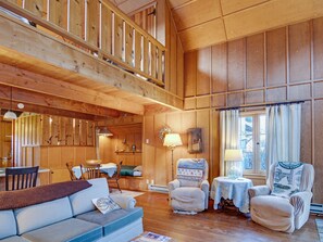 Télévision, cheminée