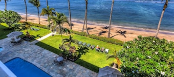 423 Romantic Lahaina Shores Remodeled Oceanfront Studio 423