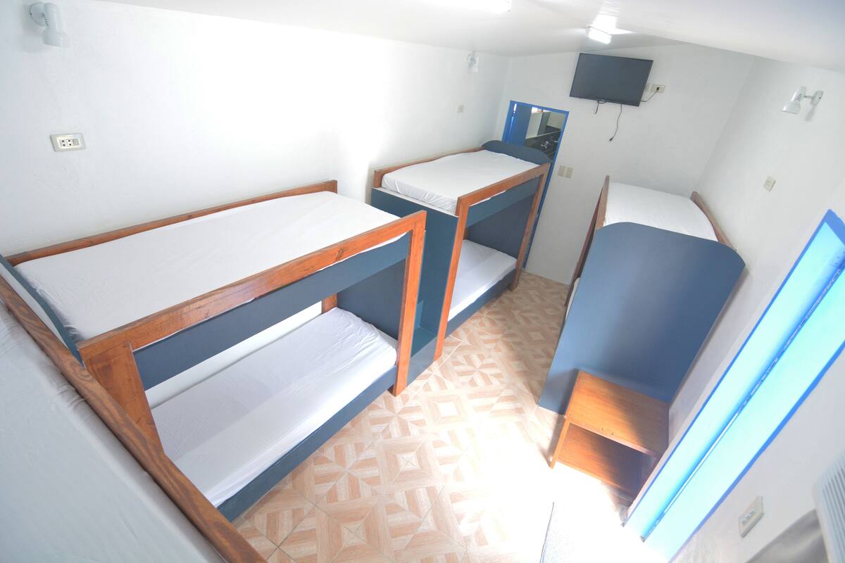 Zimmer (Group, with 8 Beds) | Bügeleisen/Bügelbrett, Zustellbetten, kostenloses WLAN, Bettwäsche